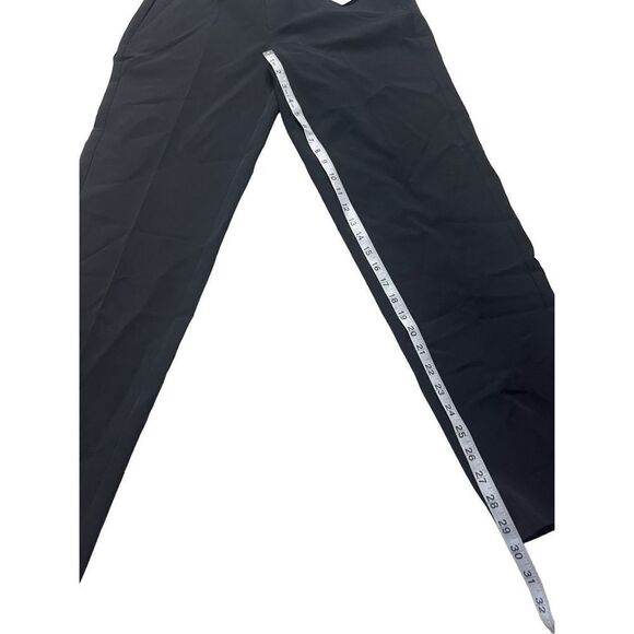 Athleta Women's Black Stretch Fabric Straight Leg Endless Pants Size 6/T NWT - Picture 3 of 6